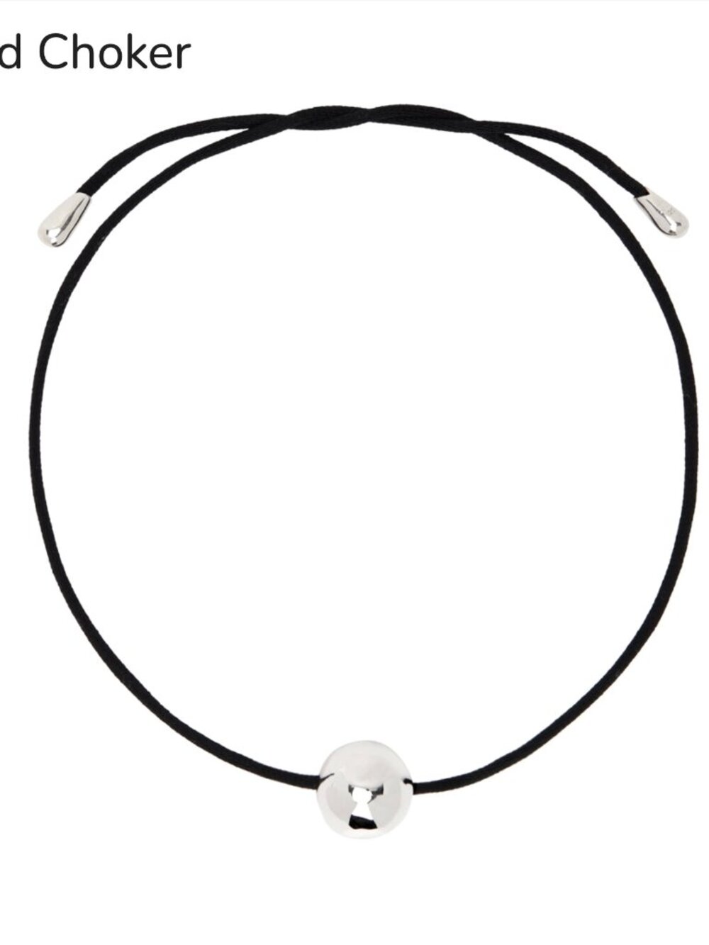 Sophie Buhai Black Large Sigrid Choker